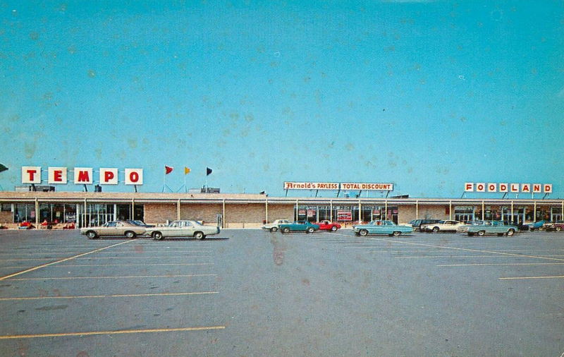 Knife & Fork Restaurant - Soo Plaza Aka Sault Plaza Postcard (newer photo)